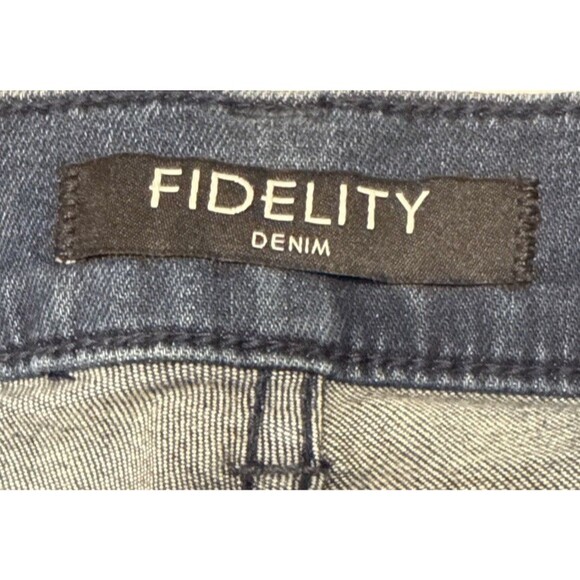 Fidelity Jeans Mens 32 Torino Straight Petrone Dark Wash Denim Stretch NWT - Picture 11 of 11
